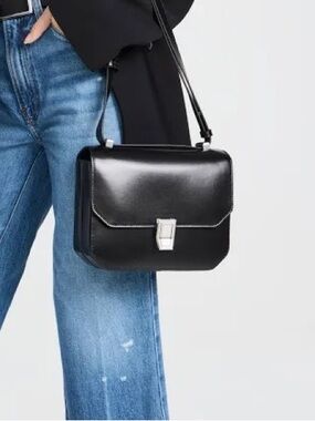 Black Leather Rag & Bone Handbag